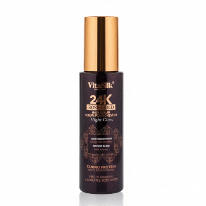 VitaSilk 24k rose gold hair serum