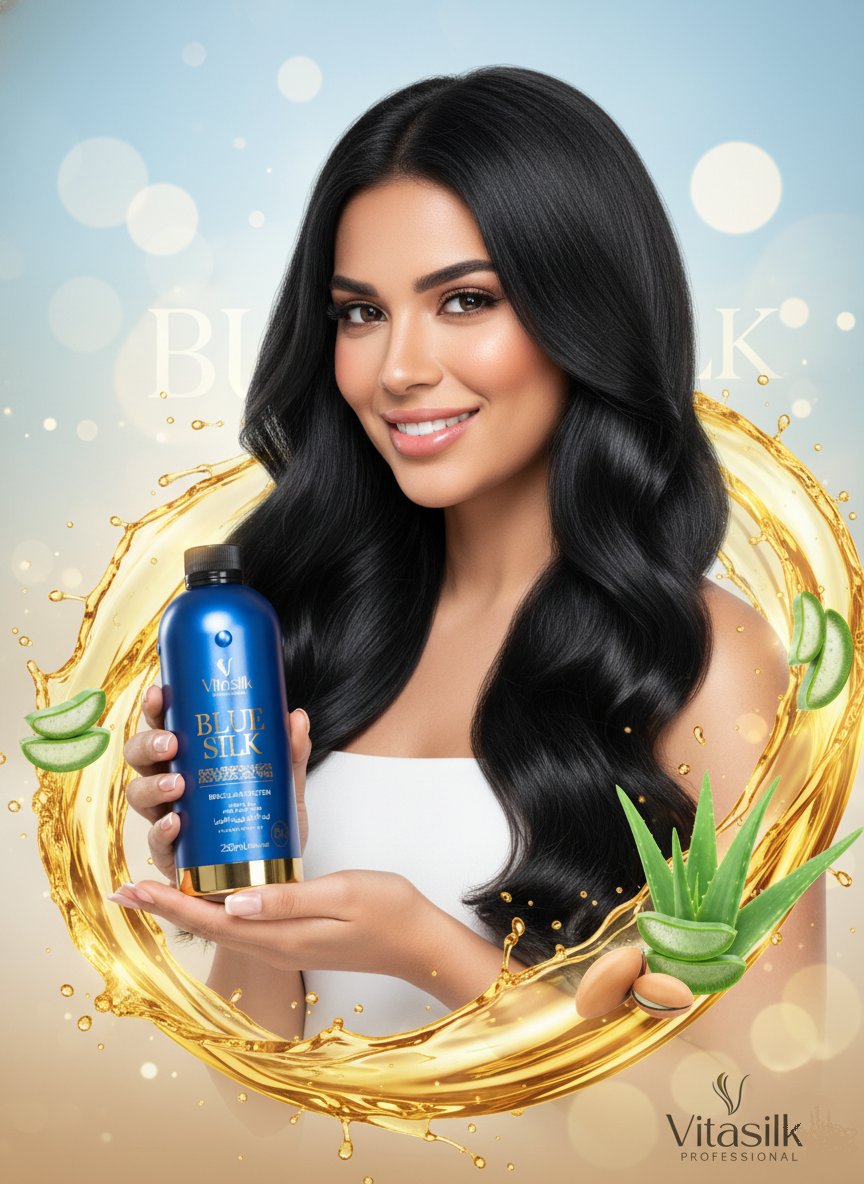 VitaSilk BlueSilk shooting